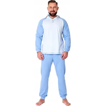 Pánské pyžamo Ladeheid pánské pyžamo s dlouhým rukávem, velikost XL