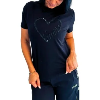 Dámské tričko Guess LOVE V5BI13 černá M