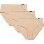 Atlantic Dámské kalhotky 3 pack 579 beige XL