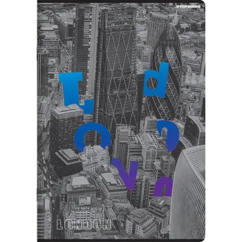 Sešit Sešit A4 s mřížkou TOP-2000, 80 listů