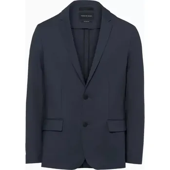 Pánský blejzr PORSCHE DESIGN Packable Travel Blazer Blejzr sportovní sako tmavě modrá (Minimalistický sbalitelný blejzr se zapínáním na dva knoflíky a jemným zadním rozparkem. Vyrobeno z příjemného lehkého materiálu.)