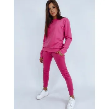 Dámská mikina Dámská tepláková souprava růžová FITT