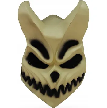 Karnevalová maska Latexová maska na obličej - ďábel