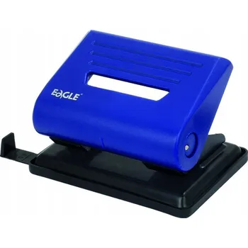 Děrovačka Děrovačka kancelářská Eagle kovová děrovačka na papír modrá