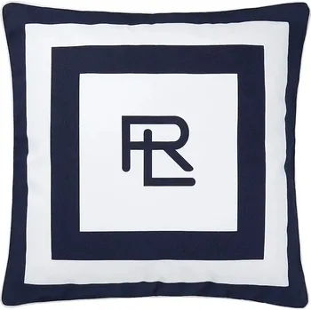 Povlak na dekorativní polštářek Bavlněný povlak na polštář Ralph Lauren 50 x 50 cm zelená barva 1050415 79X