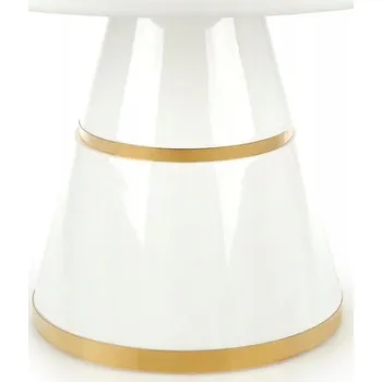 Jídelní stůl Stůl kulatý rozkládací Halmar 120 x 120 x 76 cm bílý