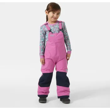 Dívčí kalhoty Dětské zimní kalhoty Helly Hansen K Rider 2 ins bib rostoucí - meta pink velikost 92