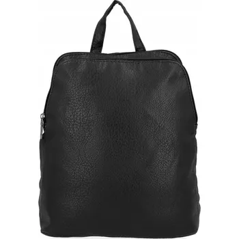 Městský batoh Dámský kožený Batoh Urban, Eko Kůže , černý, Hernan HB0389