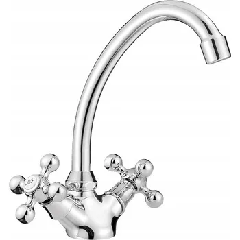 Vodovodní baterie Kuchyňská stojánková baterie Kuchinox STILO stříbrná