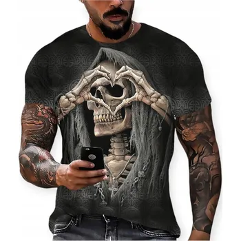 Pánské tričko Pánské tričko s kulatý výstřihem Stimex, velikost XXL