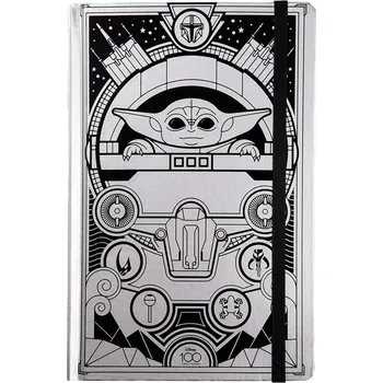 Blok Notes A5 CoolPack odstíny šedé a stříbrné