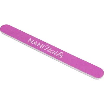 NANI pilník na nehty 180/240 - Neonově růžová