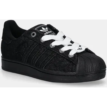 Dámská obuv Tenisky adidas Originals Superstar II JQ3211 černá 99X, EUR 40 2/3