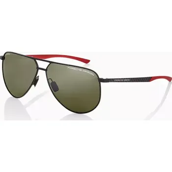 Sluneční brýle PORSCHE DESIGN Sunglasses P´8962 Sluneční brýle černočervené se zeleným gradientem polarizované (Inovativní sluneční brýle Porsche Design z řady Carbon Fiber s polarizovanými XTR skly VISION DRIVE™.)