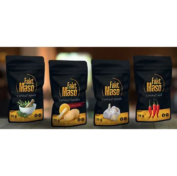 Sušené maso Lyopotraviny s.r.o. Všechny najednou - Hovězí chipsy - sušené maso - 4x19 g