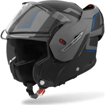 Helma na motorku Přilba mathisse 2 genius, airoh (modrá matná, vel. xl) 2025