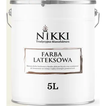 barva na zeď BARVA LATEXOVÁ NA ZEĎ ODSTÍN ZLOMENÁ BÍLÁ DO ŽLUTA H6984 5L MATNÁ NA STĚNY