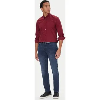 Pánské oblečení BOSS Jeansy P-Delaware 50549834 Tmavomodrá Slim Fit 35_32