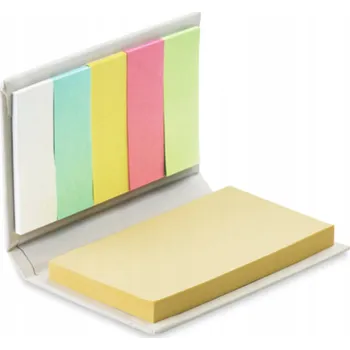 Samolepící bloček SAMOLEPICÍ LÍSTEČKY poznámkový blok MEMO barevné eko+