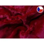Prostěradlo mikroflanel SLEEP WELL 180x200 Bordó