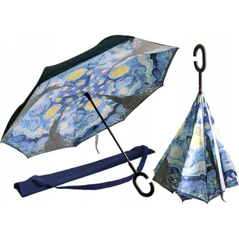 Deštník Carmani deštník s pouzdrem modrý