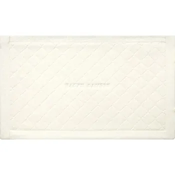 Koberec Koberec do koupelny Ralph Lauren AVENUE Alabast 50 x 80 cm bílá barva 1041887 00X