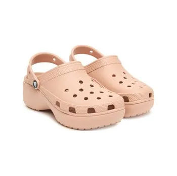 Dámská móda Crocs Nazouváky Classic Platform Clog 206750 Béžová 41_42