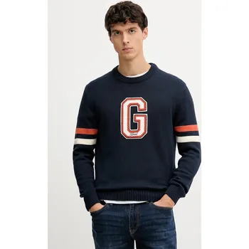 Pánský svetr Svetr Gant pánský, tmavomodrá barva, 8030264 59X, vel. L