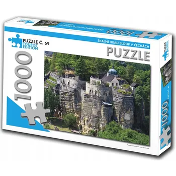 Puzzle Puzzle Turistická edice 1000 dílků Skalní hrad Sloup v Čechách 72969