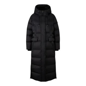 Dámský kabát Dámský péřový kabát Jonna-DL1 v černé barvě 36