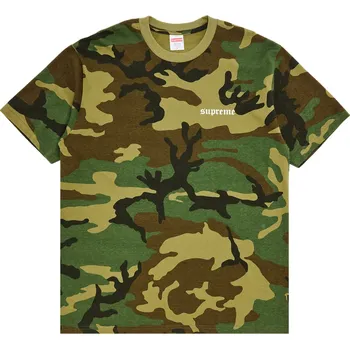 Pánské tričko Supreme Target Tee Woodland Camo Velikost: L