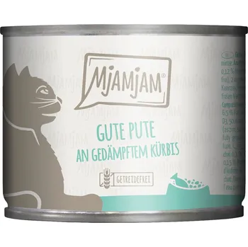 Krmivo pro kočku 24x200g MjAMjAM - krůtí s dýní