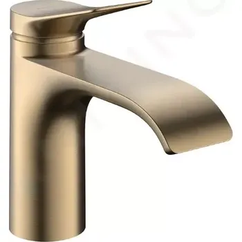 Vodovodní baterie Hansgrohe Vivenis Umyvadlová baterie s výpustí, EcoSmart, CoolStart, kartáčovaný bronz, 75014140