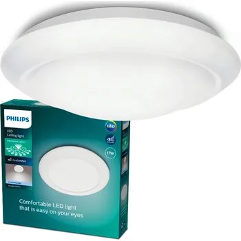 Kulatý Stropní Svítidlo Philips 32 x 32 cm bílá