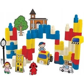 ostatní stavebnice KS K'S KIDS STAVEBNICE POPBO BLOCS POSTAV SI MĚSTO