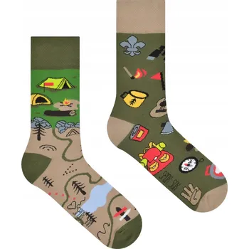 Pánské ponožky Spox Sox Ponožky Skaut, vícebarevné, velikost 36-39