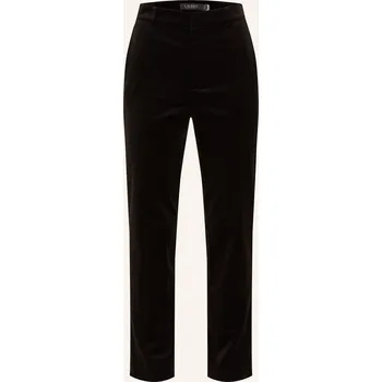 Lauren Ralph Lauren Dámské Sametové Kalhoty, černá, 42