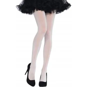 Dámské punčochy SUPER Bílé Punčocháče M/L W78255BZ