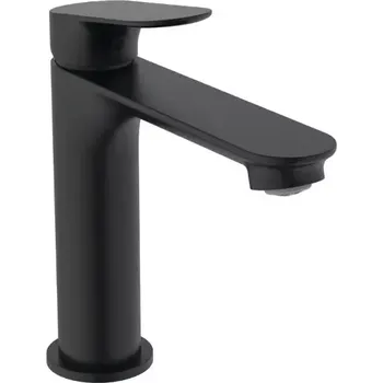 Vodovodní baterie Ideal Standard Ceralife O Umyvadlová baterie s výpustí Click-Clack, BlueStart, matná černá, BE100XG