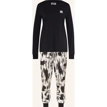 Dámské pyžamo Dkny Dámské Pyžamo Embrace The City, černá / bílá /...
