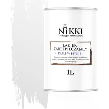 Lak na dřevo Barva na dřevo, na nábytek, na kov, na stěny NIKKI 1 l Bezbarvý polomat