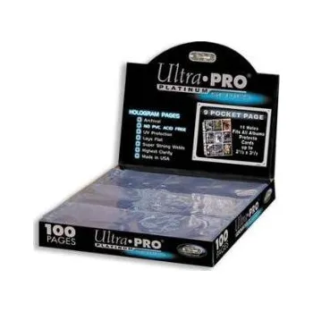 Příslušenství k deskovým hrám UltraPro Stránkový obal na 9 karet - Ultra Pro Platinum (1ks)