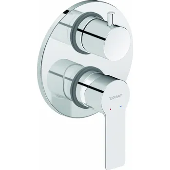 Vodovodní baterie Duravit DC5210008010 - Sprchová baterie pro pod. instalaci D-CODE lesklý chrom