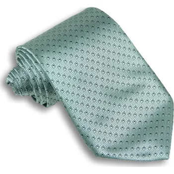 Kravata Perleťově tyrkysová se vzorováním