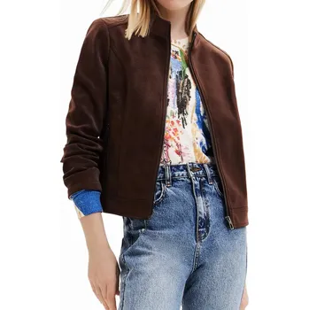 Dámská casual bunda Desigual hnědá XS