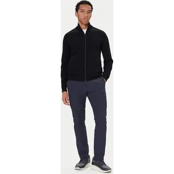 BOSS Kalhoty z materiálu T_Commuter 50544245 Tmavomodrá Slim Fit 52