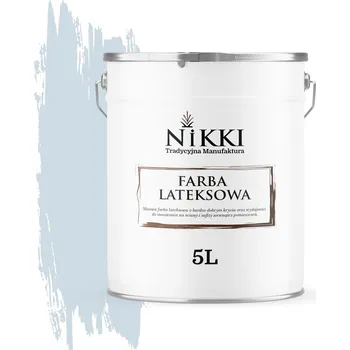 barva na zeď BARVA LATEXOVÁ NA ZEĎ BÍLÁ ŠEDÁ PLATINOVÁ SVĚTLÁ H0668 5L MATNÁ