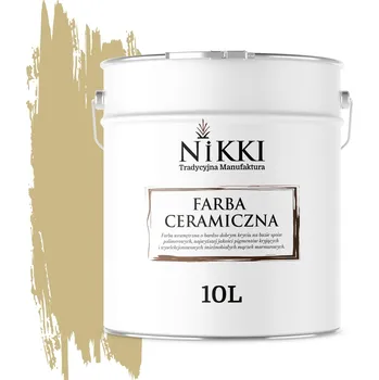 barva na zeď Barva barva na strop a stěny NIKKI 10 l H2348, ODOLNÁ PROTI DRHNUTÍ, SUPER KRYCÍ, matná