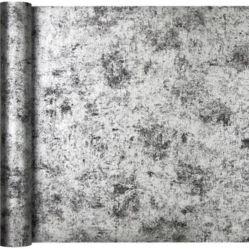 Fototapeta Metalická tapeta s leskem na zeď - Stříbro