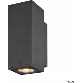 Nástěnné svítidlo Venkovní nástěnné svítidlo SLV šedé s integrovaným LED zdrojem 7,8 W